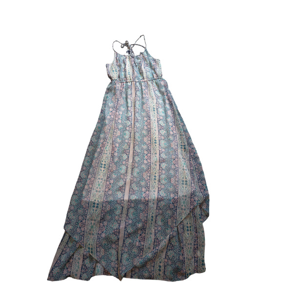 American Eagle Paisley Boho Print Maxi Dress - sheer and flowy - size M - Picture 13 of 16